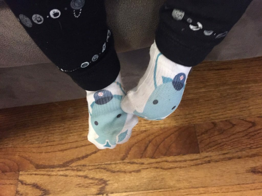 socks that don't fall off