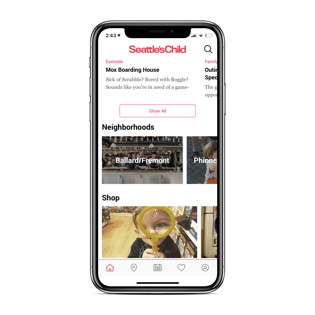 seattle's child app