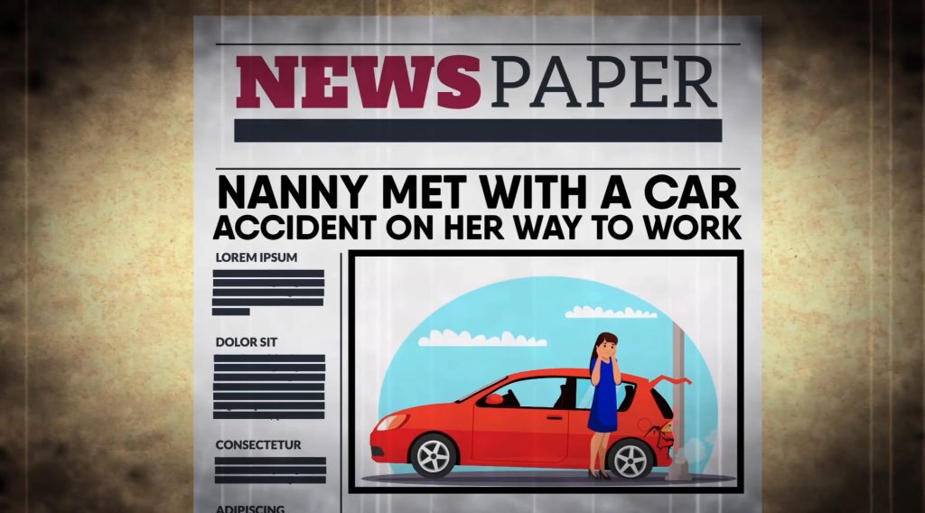 nanny car accident